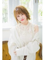 ネオリーブシェリエ 浅草店(Neolive cherie)&nbsp;柔らか外ハネレイヤーボブ 2