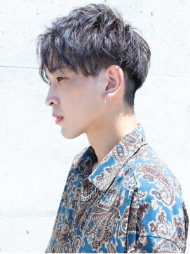 リコ ヘアアンドリラクゼーション 名駅店(LICO HAIR＆RELAXATION) [LICO]無造作フェザーマッシュかき上げヘアby碇山　光一郎