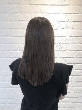 デイジー インデックスヘア 大島店(DAISY index hair) ”DAISY大島店”髪質改善縮毛矯正/オリーブカラー 暗髪/透明感