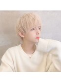 ハイトーンマッシュ ホワイトミルクティー