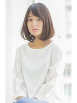 ラフ フロム ガーデン(Laf from GARDEN)&nbsp;寺尾拓巳　大人かわいいラベージュくびれヘアインナーカラーボブ