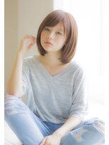 ラフ フロム ガーデン(Laf from GARDEN)&nbsp;寺尾拓巳　大人かわいいイルミナカラーインナーカラーボブ