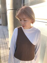 ユニオン(union) ミニボブ×パールブロンド