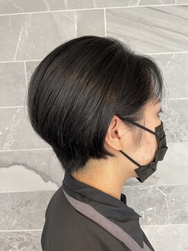 ジル アンク(Jill ankh) 《Jill ankh姫路駅前》ハンサムショート　耳掛けスタイル