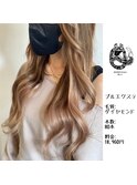 プルエクステ/ダイヤモンド毛質52cm(長さおへそ位)80本18,960円