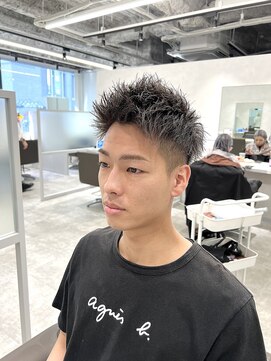 キートス(Kiitos) 夏髪　ジェットモヒカン×ツイストパーマ　スタイル
