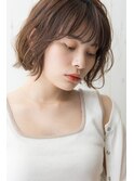 ナチュラルパーマ×大人ボブ♪