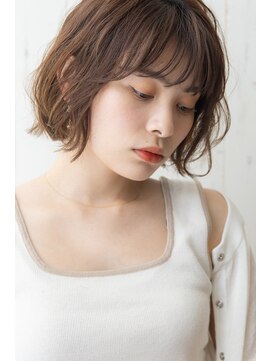 オレンジクラッカー(Orange Cracker) ナチュラルパーマ×大人ボブ♪