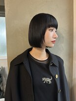 シセイ 青山(SHISEI)&nbsp;ぱつっとボブ/黒髪ボブ/横顔美人/髪質改善［南青山］