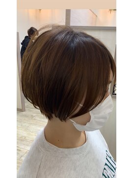 アウル ヘア ヴィレッジ(OWL hair village) 可愛さ際立つ丸みショート♪