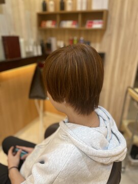 クラウン(CROWN) サラヘアー髪質改善カラーメンズスタイル☆