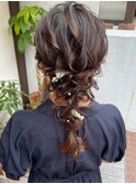 ヘアアレンジお客様スタイル