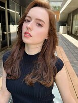 リークフー(Ree cu fuu)&nbsp;かきあげロングをゆるく巻いて大人可愛く