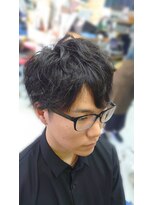 カットハウス パセリ ふんわりピンパーマ　　<理容室>/メンズ/バーバー/メンズサロン