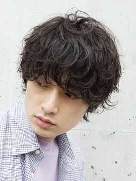 フィフス 栄(fifth) 波巻きスパイラルパーマニュアンスパーマメンズウルフ名古屋栄