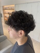 ジーナ 流山おおたかの森(Zina)&nbsp;ツーブロック×メンズパーマ【Zina　大越香苗】