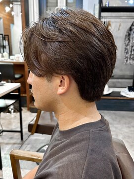 アイリーヘアデザイン(IRIE HAIR DESIGN) 【IRIE HAIR赤坂】ニュアンスパーマ×センターパート