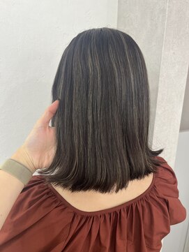 アジールヘア 北千住駅西口店(agir hair) 透け感たっぷりコントラストハイライト北千住