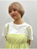 beige color ハイトーンカラー【吉祥寺】ZEST Lara