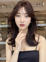 トイ(TOI)&nbsp;ミディアムフェイスレイヤー/ラベンダーブラウン/2wayバング