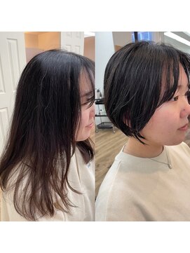 アメリ(Ameri) -Ameri-藤川☆ショートボブ【浜町/ショート/ボブ/髪質改善】