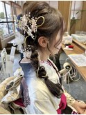 サイド編み下ろし