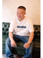 ブロートーキョーバーバーショップ 神田店(Bro Tokyo BARBERSHOP)&nbsp;【神田】松尾ヘアーベリーショートのスキンフェードスタイル