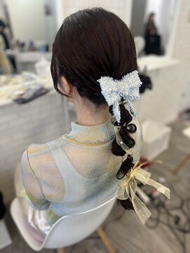 ファーストアイ 元町店(First eye) #ふわふわ#編みおろしヘア