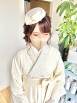 ヘアーデザイン シーベル(HAIR DESIGN SEA BELLE)&nbsp;卒業式袴ヘアアレンジ