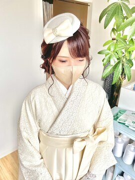 ヘアーデザイン シーベル(HAIR DESIGN SEA BELLE) 卒業式袴ヘアアレンジ