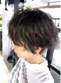 【くせ毛レベル３】脱縮毛矯正くせ毛活かしショート!!