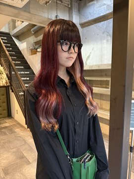 ココモ(KOKOMO) 【三谷大樹】エクステ長さ出し/エクステインナーカラー