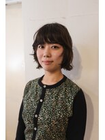 イーズ(e's) ボブニュアンスウェーブヘア　Genta