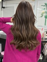 カラ ヘアーサロン(Kala Hair Salon)&nbsp;ハイライトバレイヤージュダブルカラーケアブリーチ20代30代