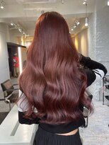 ブレンド 渋谷(BLend)&nbsp;フェミニンロング似合わせカットウェーブミディアム