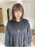 大人ガーリー大人美人透明感ニュアンスカラーくすみカラー