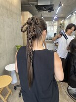 ヘアセット/お呼ばれヘア/パーティーヘア/小顔/学割