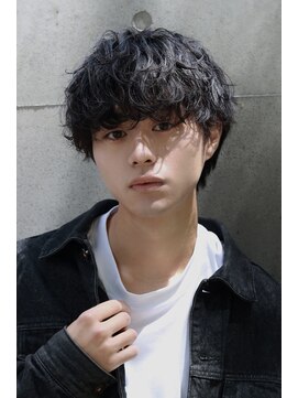 ラクーントウキョウ(RACCOON.TOKYO) 【大人雰囲気】ラウンドマッシュ シャドウパーマ