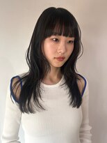 シャルムバイサラ(charme by sarah)&nbsp;ロングレイヤー/モードスタイル/顔まわりレイヤー