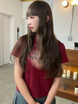 リヴ ウメダ(LIV umeda) マロンベージュ/ブリーチ/ダブルカラー/レイヤーカット