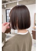 レイヤーカット/ボブ/髪質改善カラー/縮毛矯正/暗めカラー