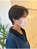 ハンサムショート/ショート/センターパート/10代20代30代