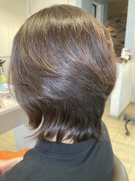 オッジ ヘアー 深谷店(Oggi Hair) レイヤーボブ　9月