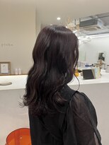 ピシェ ヘア デザイン(Piche hair design)&nbsp;ミディアムヘア/暗めカラー/赤池
