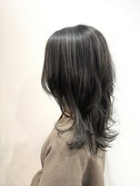 ラッソヘアー(Lasso hair)&nbsp;アッシュ系ハイライトカラー