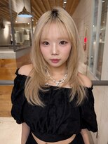 メロウマン(mellowman)&nbsp;レイヤーカット×ブロンド