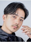 仙台センターパートニュアンスパーマフェザーパーマ毛流れパーマ