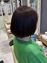 エムサロン(emu salon)&nbsp;艶髪/透明感/レイヤーカット/顔まわりカット/ショートボブ