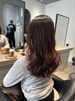 テンペランス(Temperance.) レイヤーカット×ワインレッド