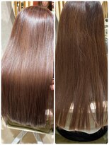 コルバース(COL BIRTH) 美艶髪へ 髪質改善カラー×オレンジブラウン